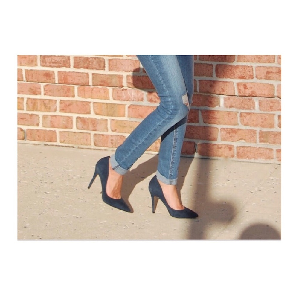 Charles David Denim Heels